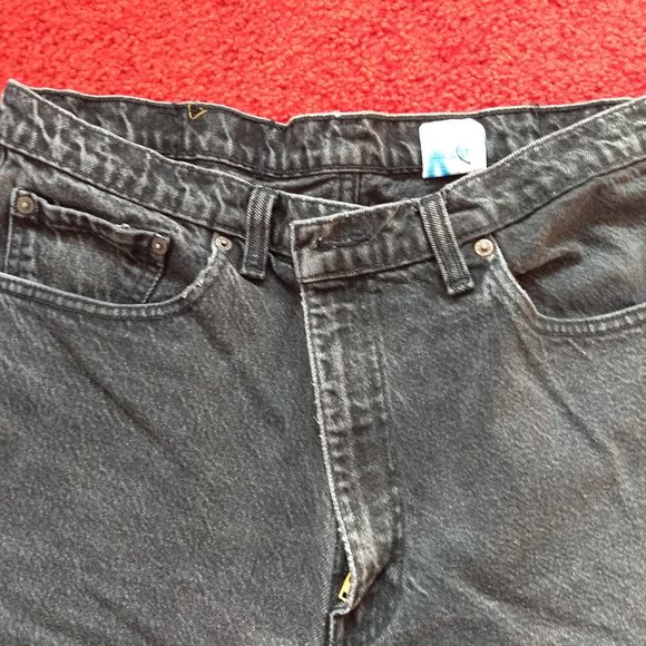 vintage Levi's men's 550 black jeans 🎈host pick 🎈 - Picture 4 of 15